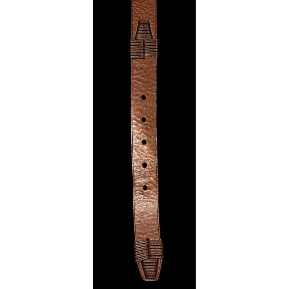 Columbia Sportswear Men's Genuine Leather Belt Brown Wrap Style Size 42/105cm